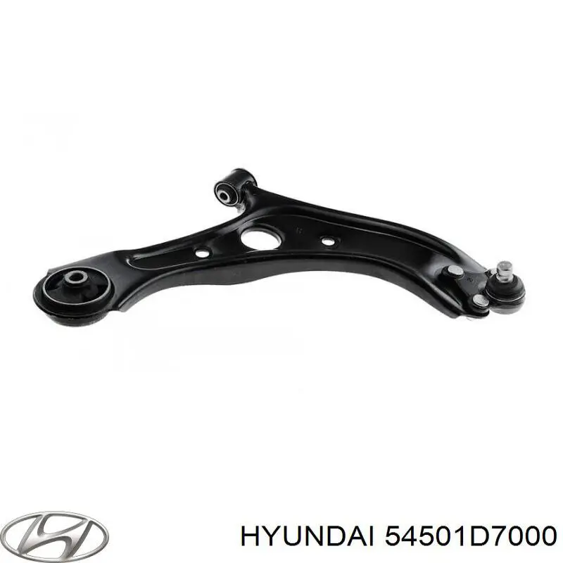 Braço oscilante inferior direito de suspensão dianteira para Hyundai Tucson (TL)