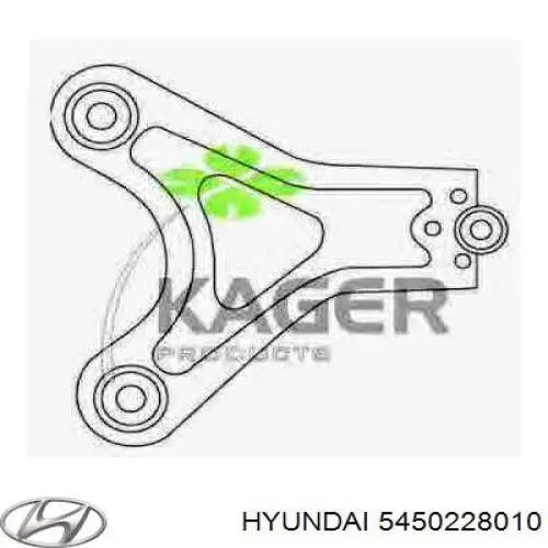 Левый рычаг передней нижней подвески Hyundai/Kia 5450228010 цена, от 38.01 USD