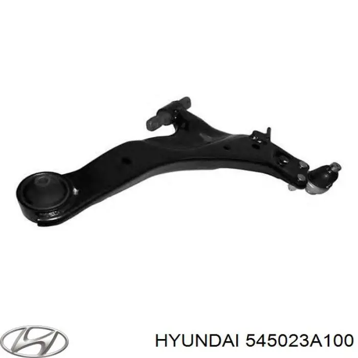 545023A100 Hyundai/Kia braço oscilante inferior direito de suspensão dianteira