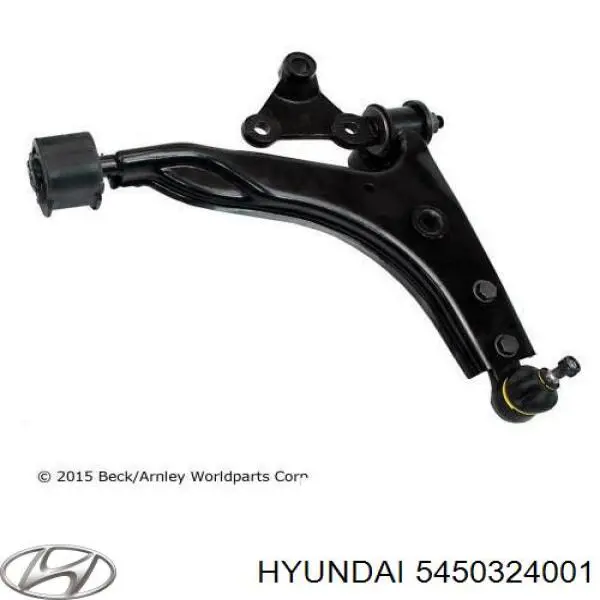 5450324001 Hyundai/Kia рычаг передней подвески нижний правый