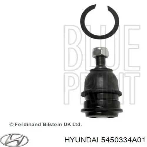 Шаровая опора, нижняя Hyundai/Kia 5450334A01 цена, от 10.20 USD