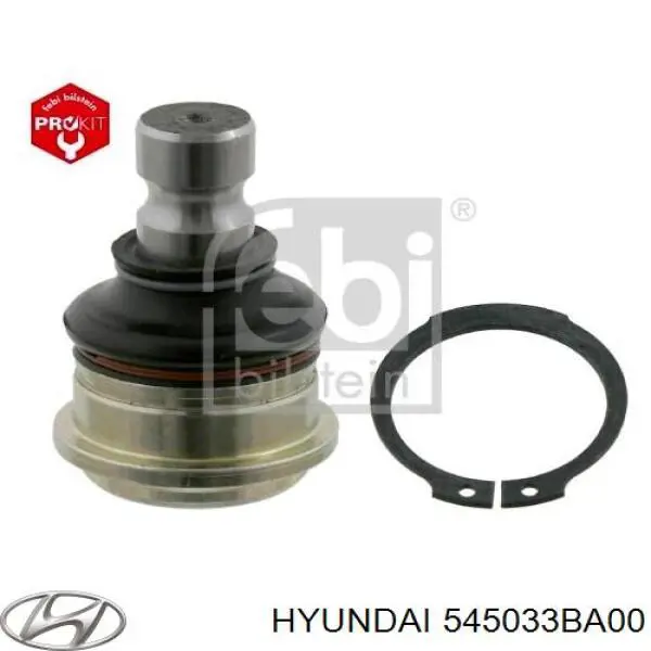 Шаровая опора, нижняя Hyundai/Kia 545033BA00 цена, от 11.30 USD