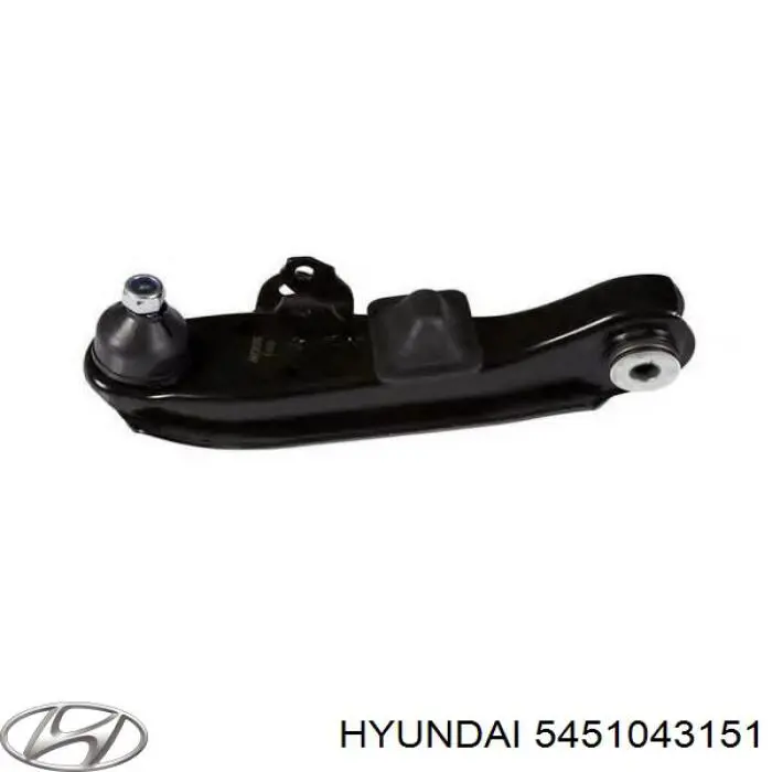 Рычаг передней подвески нижний левый 5451043151 Hyundai/Kia