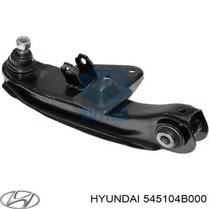 Рычаг передней подвески нижний левый 545104B000 Hyundai/Kia