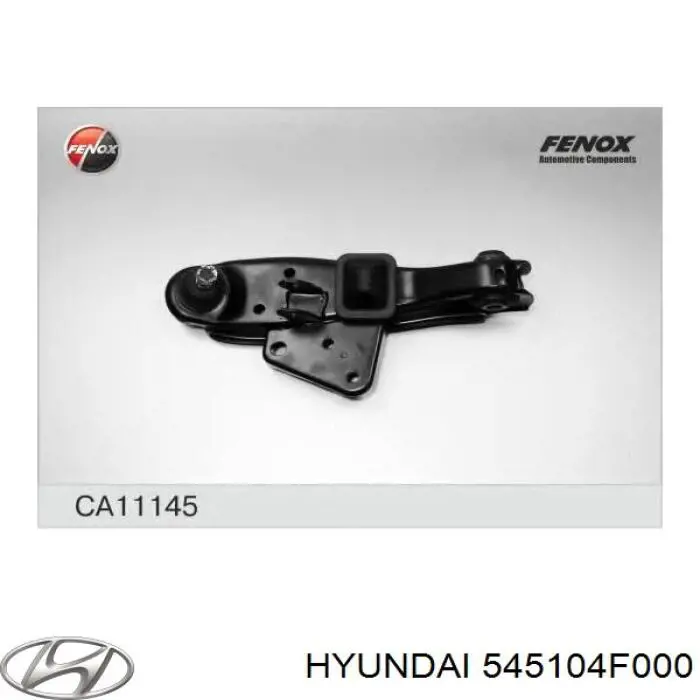 545104F000 Hyundai/Kia Рычаг передней подвески нижний левый