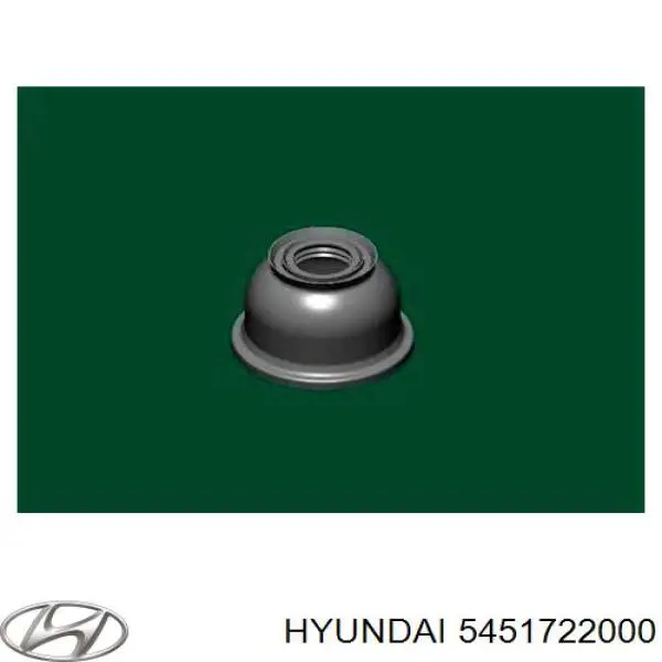 Пильник опори кульової нижній 5451722000 Hyundai/Kia