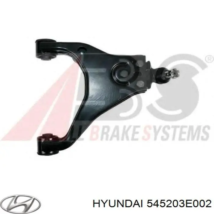 Рычаг передней подвески нижний правый 545203E002 Hyundai/Kia