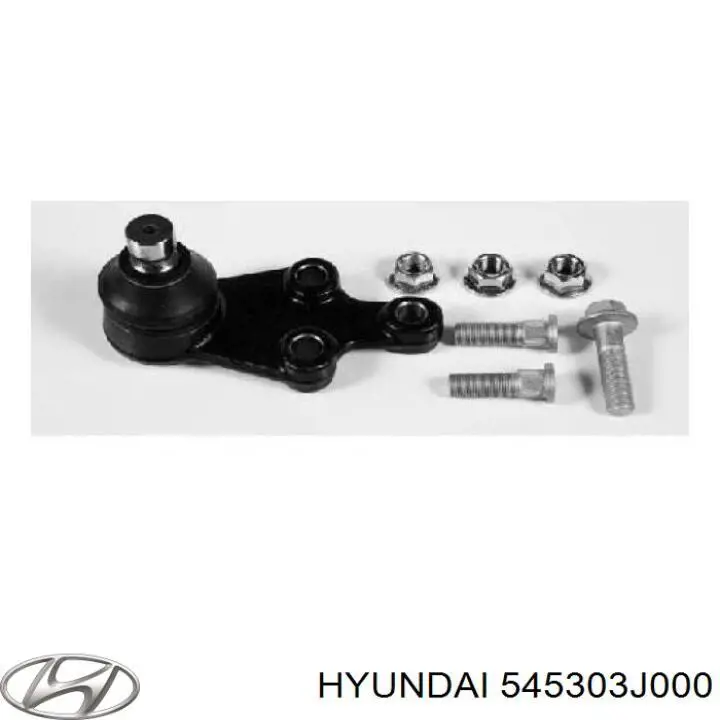 Шаровая опора, нижняя Hyundai/Kia 545303J000 цена, от 26.75 USD