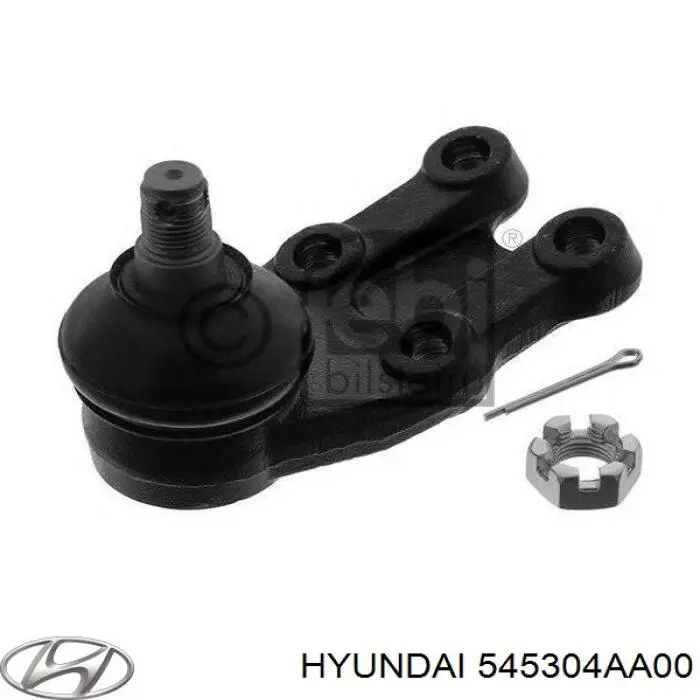 Шаровая опора, нижняя Hyundai/Kia 545304AA00 цена, от 15.98 USD