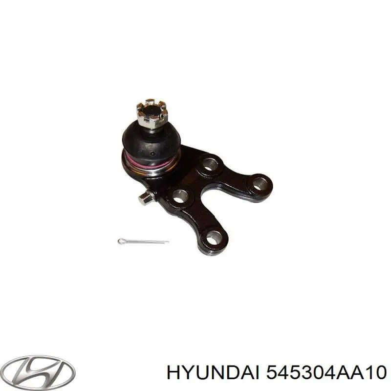 Шаровая опора левая нижняя Hyundai/Kia 545304A800