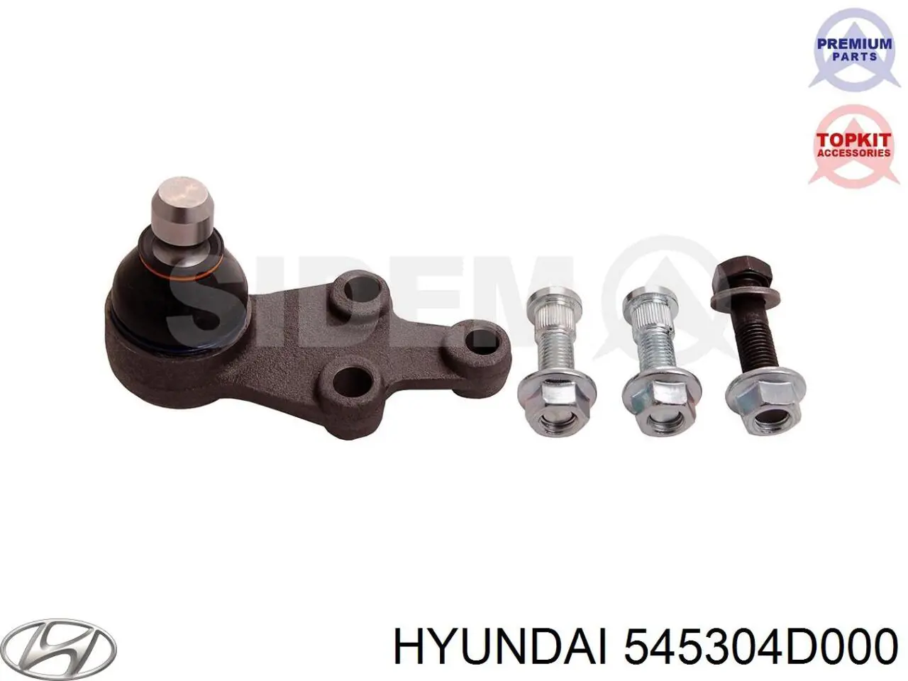 545304D000 Hyundai/Kia Палец шаровой нижний