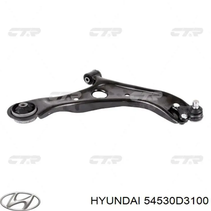 Шаровая опора нижняя правая Hyundai/Kia 54530D3100