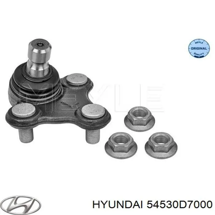 Нижняя левая шаровая опора Hyundai/Kia 54530D7000 цена, от 19.89 USD
