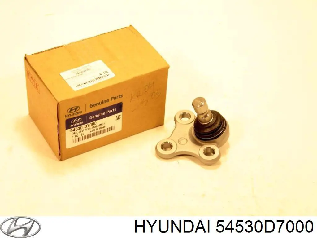 Нижняя левая шаровая опора 54530D7000 Hyundai/Kia