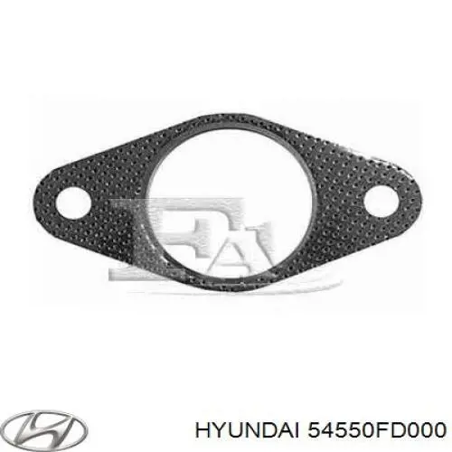 Сайлентблок переднего рычага 54550FD000 Hyundai/Kia
