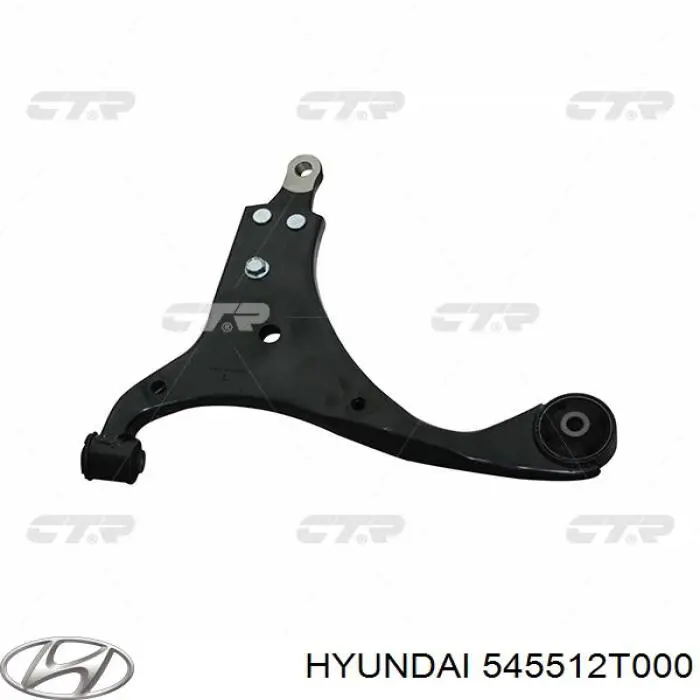 Bloco silencioso dianteiro do braço oscilante inferior 545512T000 Hyundai/Kia