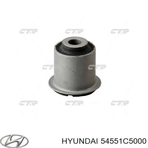 Bloco silencioso dianteiro do braço oscilante inferior Hyundai/Kia 54551C5000