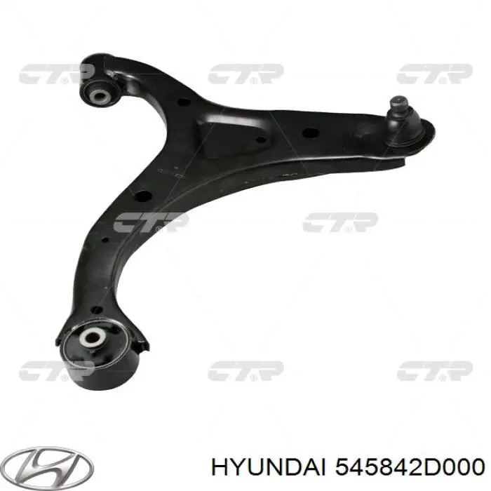Сайлентблок переднего нижнего рычага Hyundai/Kia 545842D000