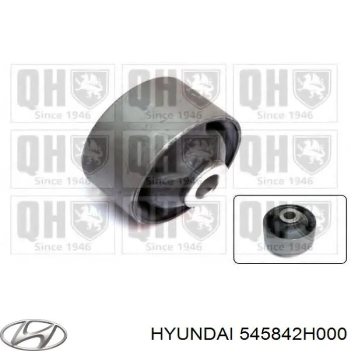 Купить 545842H000 Hyundai/Kia Сайлентблок нижний передней подвески