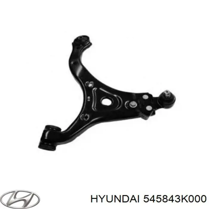 Купить 545843K000 Hyundai/Kia Сайлентблок нижний передней подвески