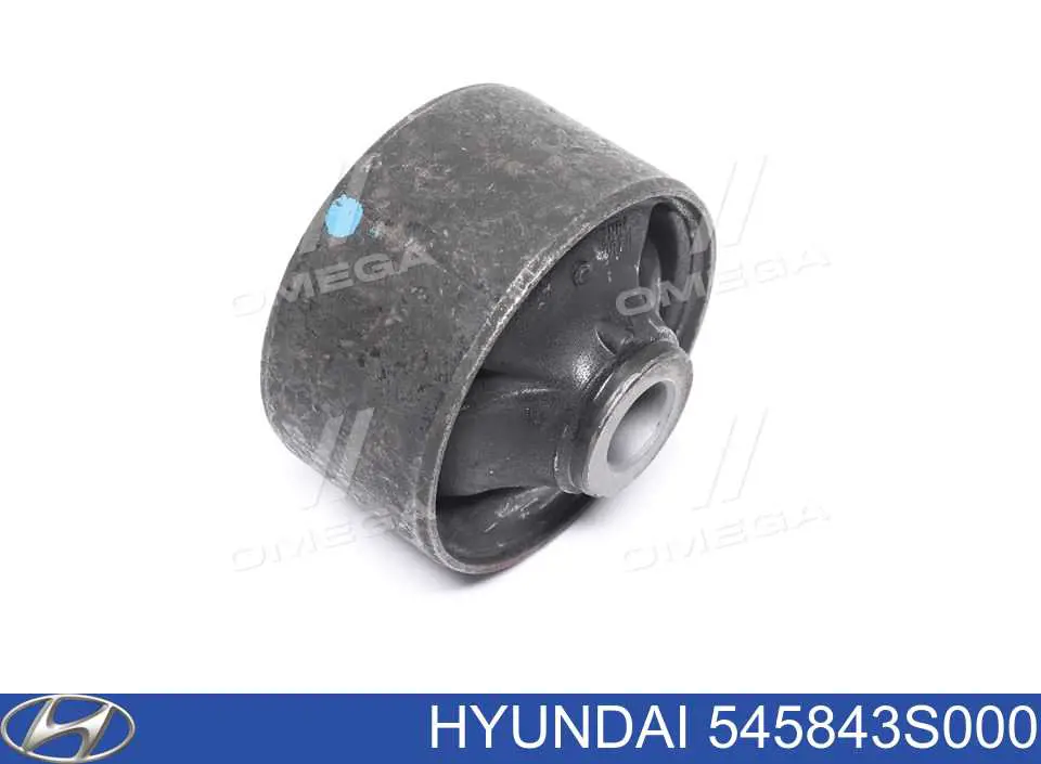 545843S000 Hyundai/Kia bloco silencioso dianteiro do braço oscilante inferior