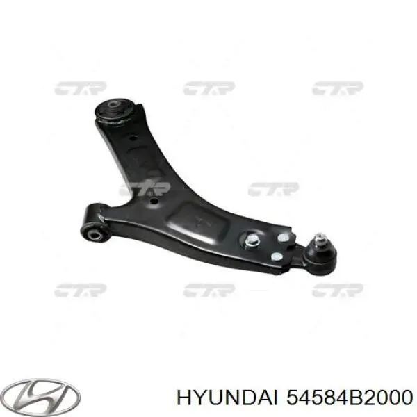 Сайлентблок переднего нижнего рычага Hyundai/Kia 54584B2000