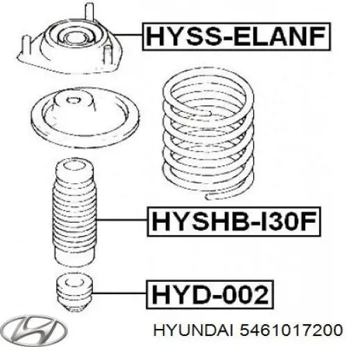 Купить 5461017200 Hyundai/Kia Опора переднего амортизатора