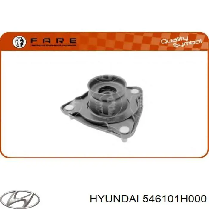 Опора амортизатора переднего Hyundai/Kia 546101H000