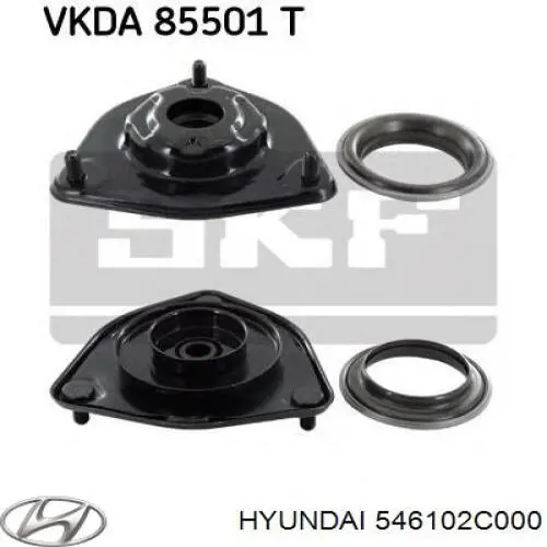 546102C000 Hyundai/Kia опора амортизатора переднего