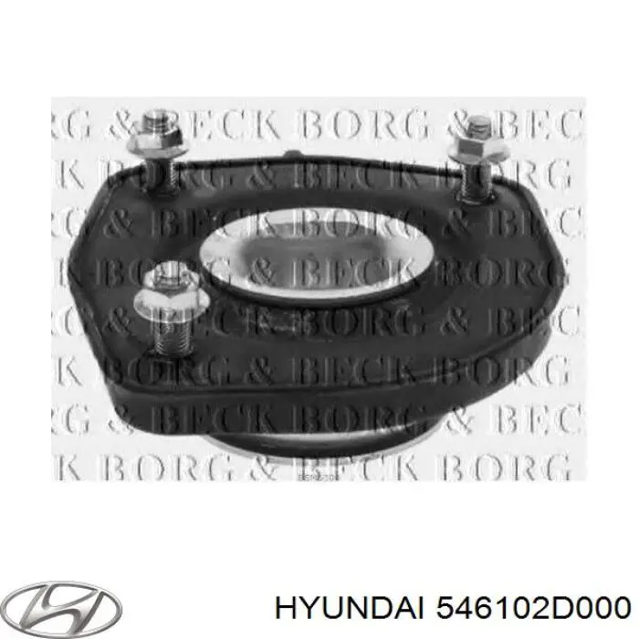 Опора стойки амортизатора переднего Hyundai/Kia 546102D000 цена, от 12.99 USD