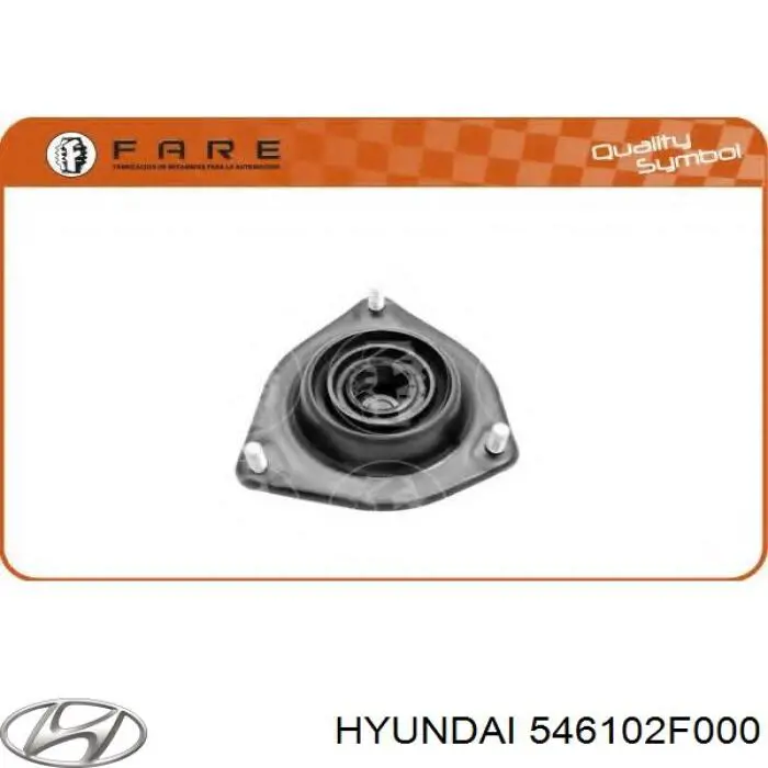 546102F000 Hyundai/Kia Подушка амортизатора переднего