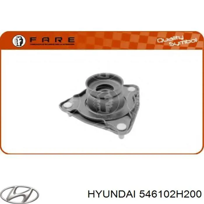 Купить 546102H200 Hyundai/Kia Опора переднего амортизатора
