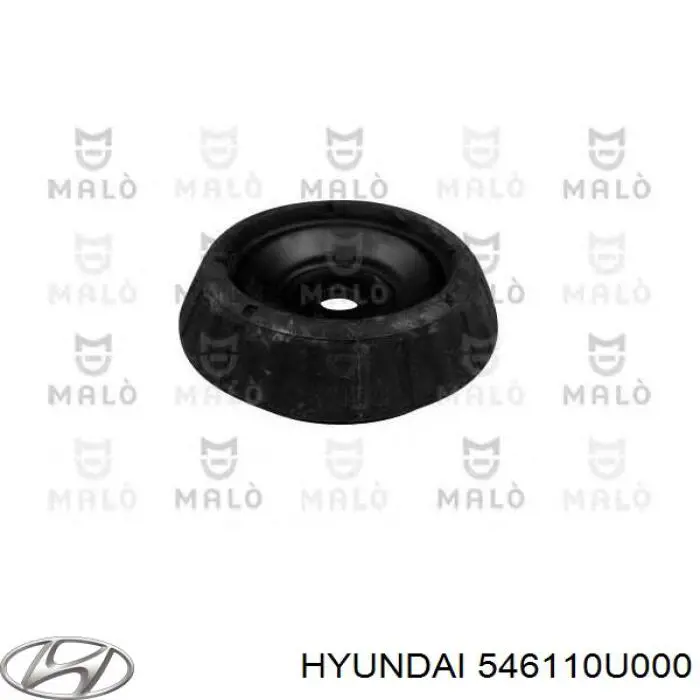 Опора стойки амортизатора переднего Hyundai/Kia 546110U000 цена, от 15.57 USD