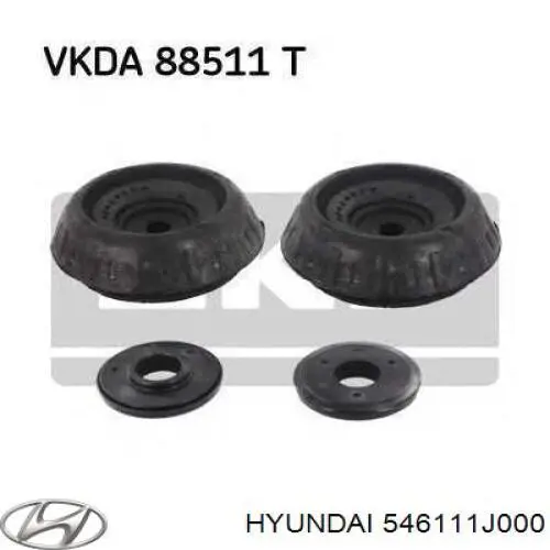 Опора стойки амортизатора переднего Hyundai/Kia 546111J000 цена, от 13.46 USD