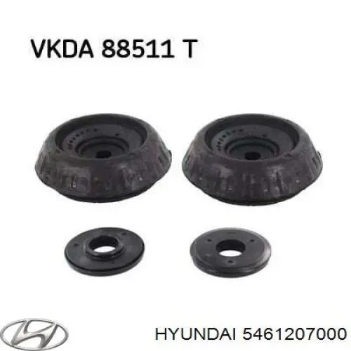 Опорный подшипник амортизатора 5461207000 Hyundai/Kia