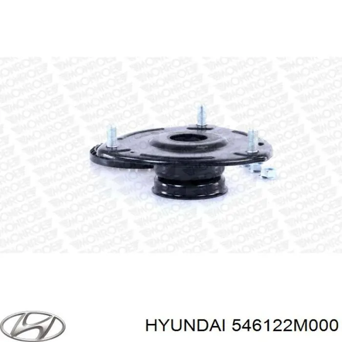 Опора стойки амортизатора переднего Hyundai/Kia 546122M000 цена, от 20.82 USD