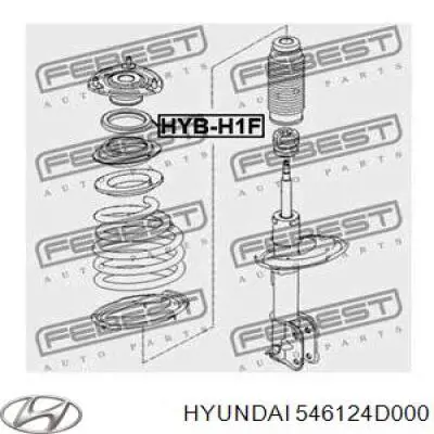 Опорный подшипник амортизатора 546124D000 Hyundai/Kia