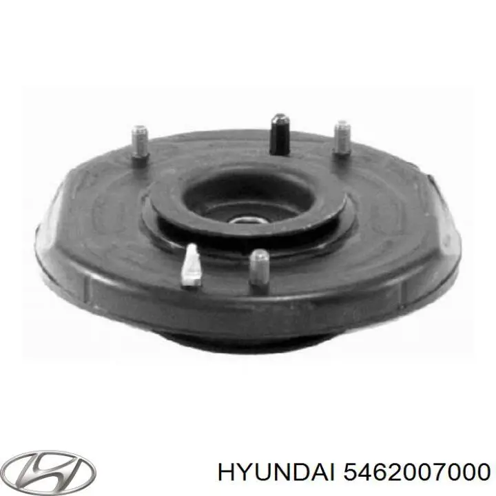 Тарелка передней пружины верхняя металлическая на Hyundai I10 PA