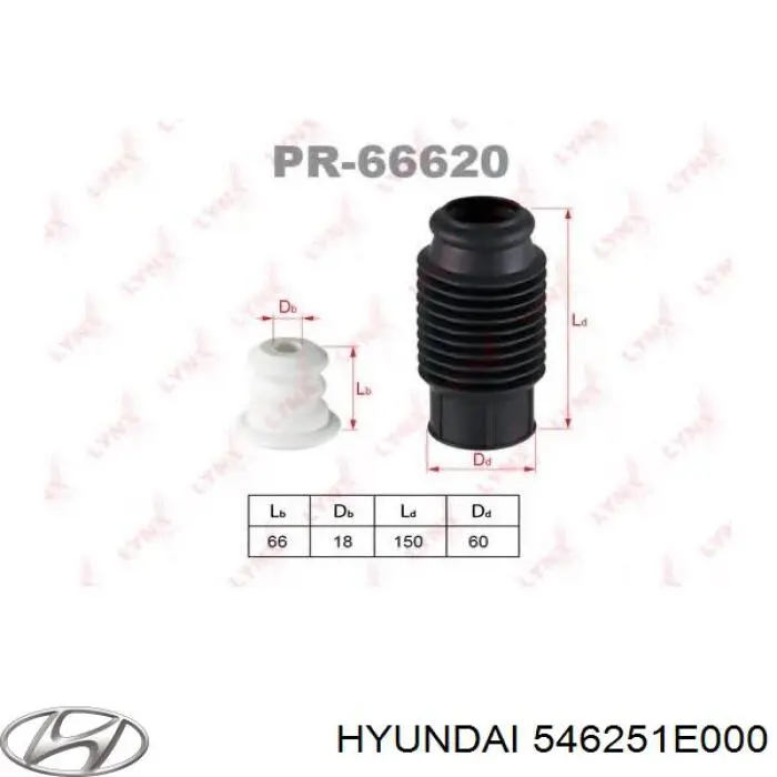 Купить 546251E000 Hyundai/Kia Пыльник амортизатора