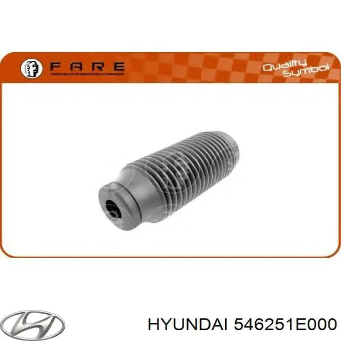 Чехол амортизатора переднего Hyundai/Kia 546251E000 цена, от 3.02 USD