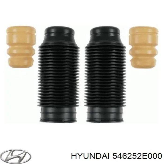 54625-2E000 Hyundai/Kia bota de proteção de amortecedor dianteiro