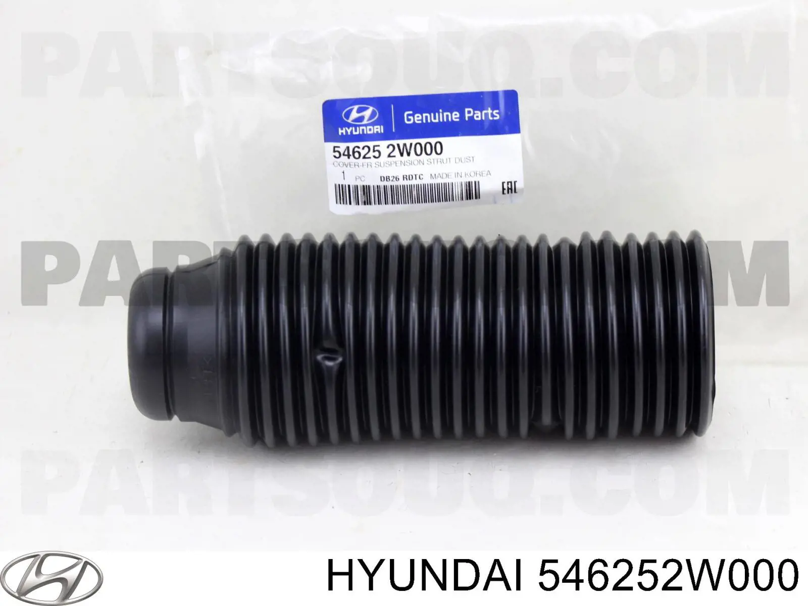 546252W000 Hyundai/Kia bota de proteção de amortecedor dianteiro