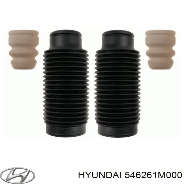 Буфер (отбойник) амортизатора переднего 546261M000 Hyundai/Kia