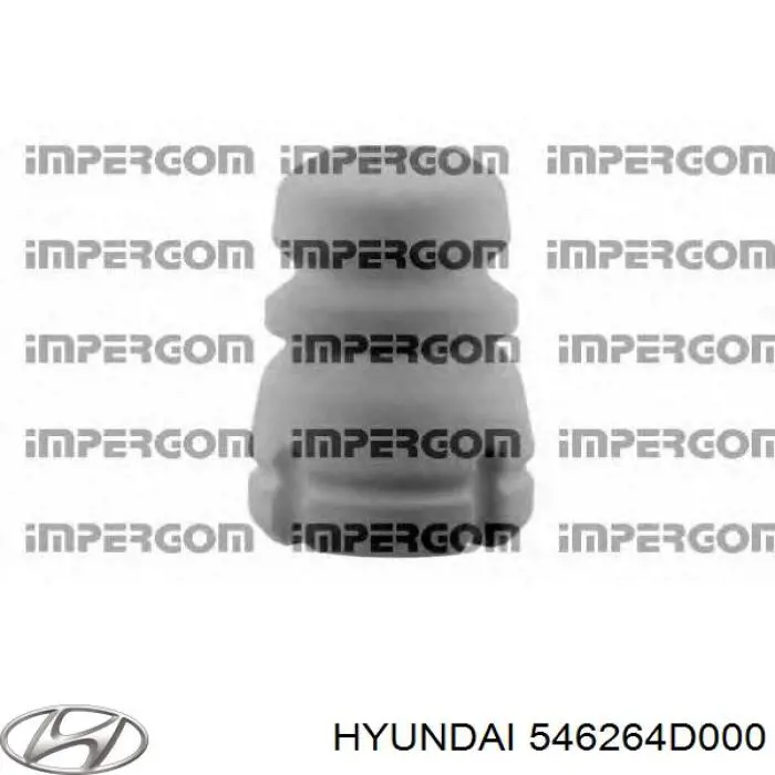 546264D000 Hyundai/Kia буфер (отбойник амортизатора переднего)
