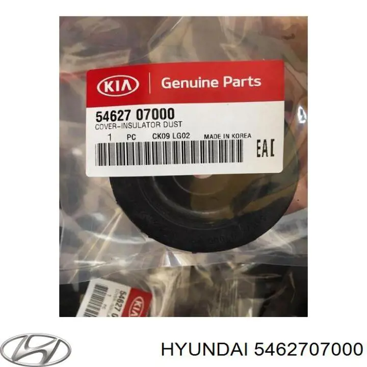 Пыльник опоры шаровой верхней Hyundai/Kia 5462707000