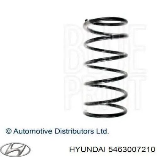 Передняя пружина 5463007210 Hyundai/Kia