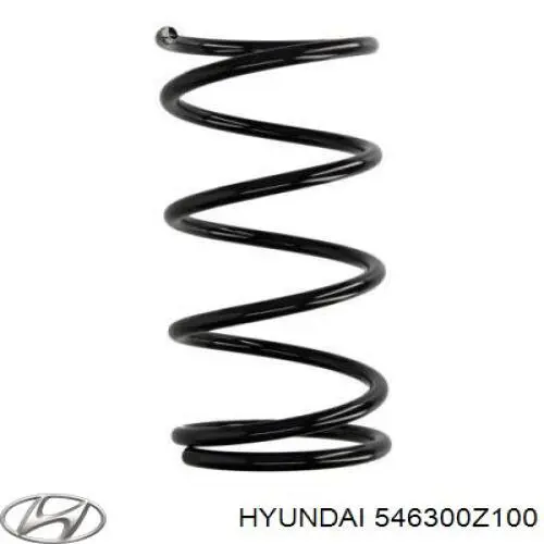 546300Z100 Hyundai/Kia Пружина передней подвески