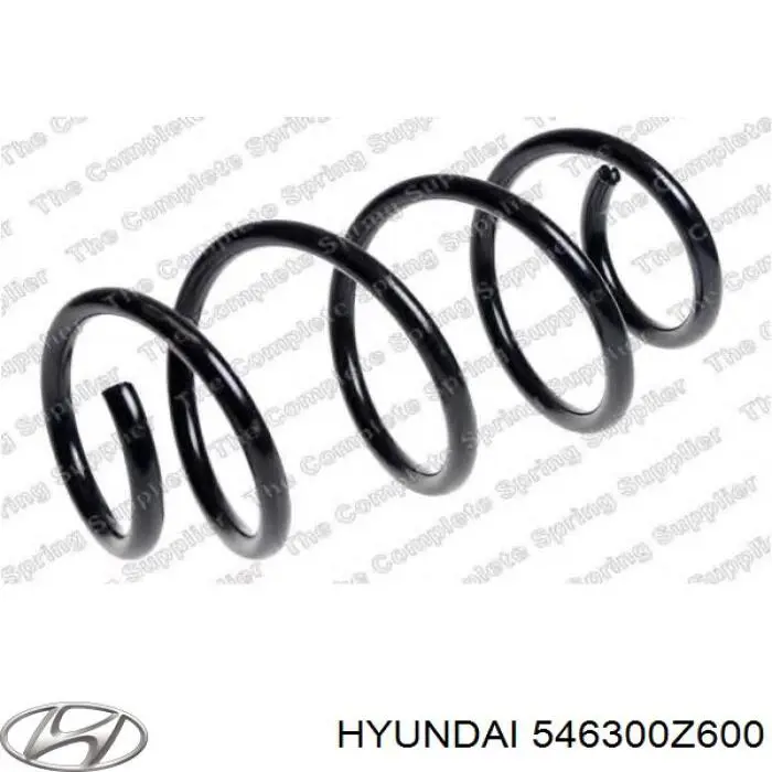 546300Z500 Hyundai/Kia пружина передняя