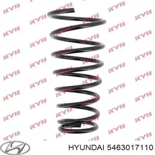5463017110 Hyundai/Kia Пружина передней подвески