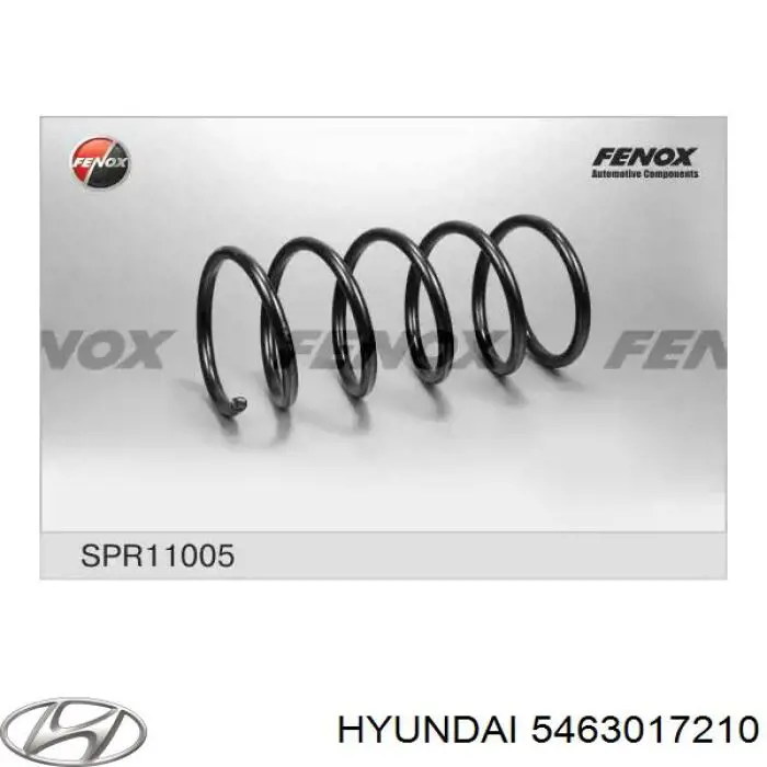 Купить 5463017200 Hyundai/Kia Винтовая пружина подвеска